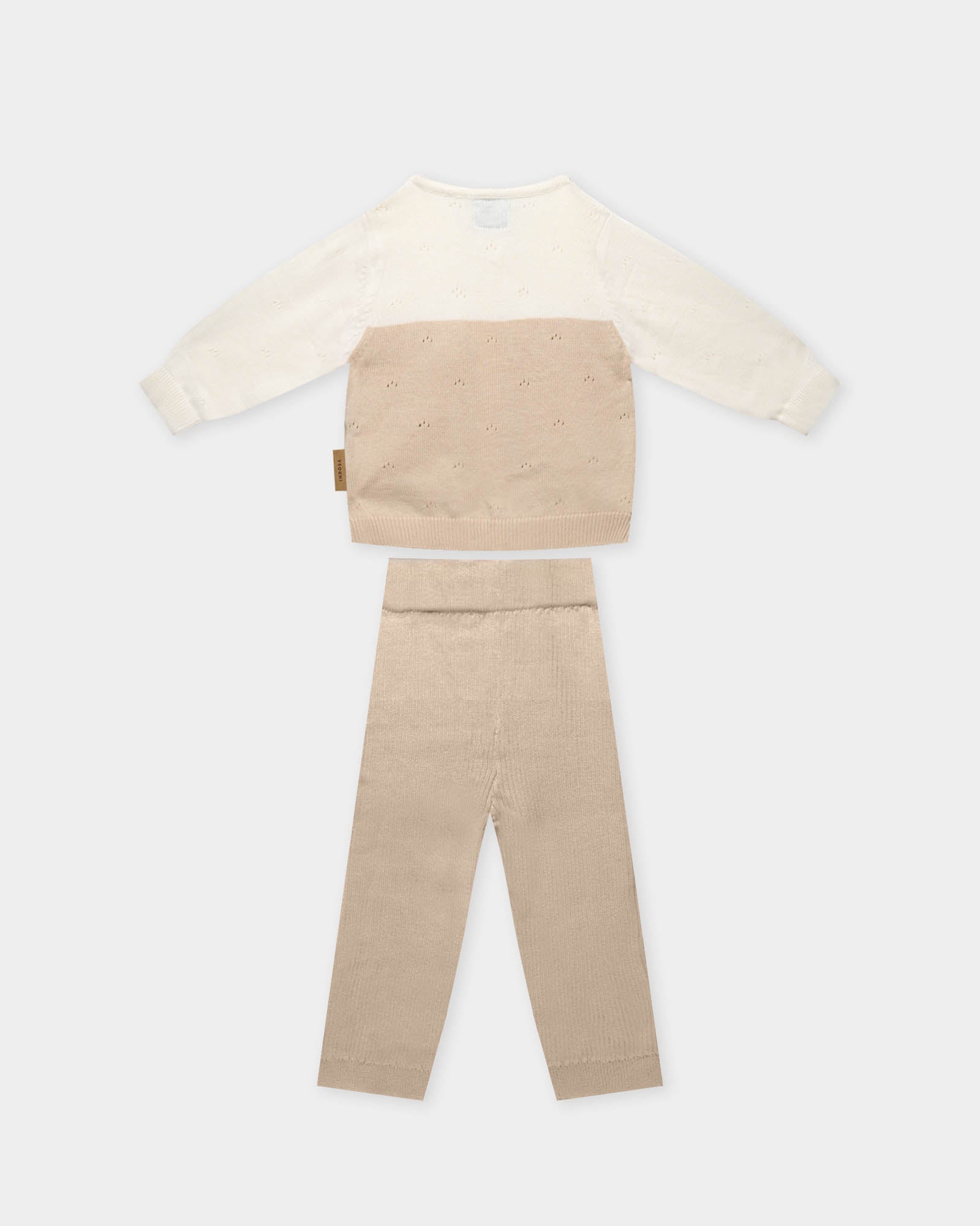 Completino coordinato Bimba - Beige