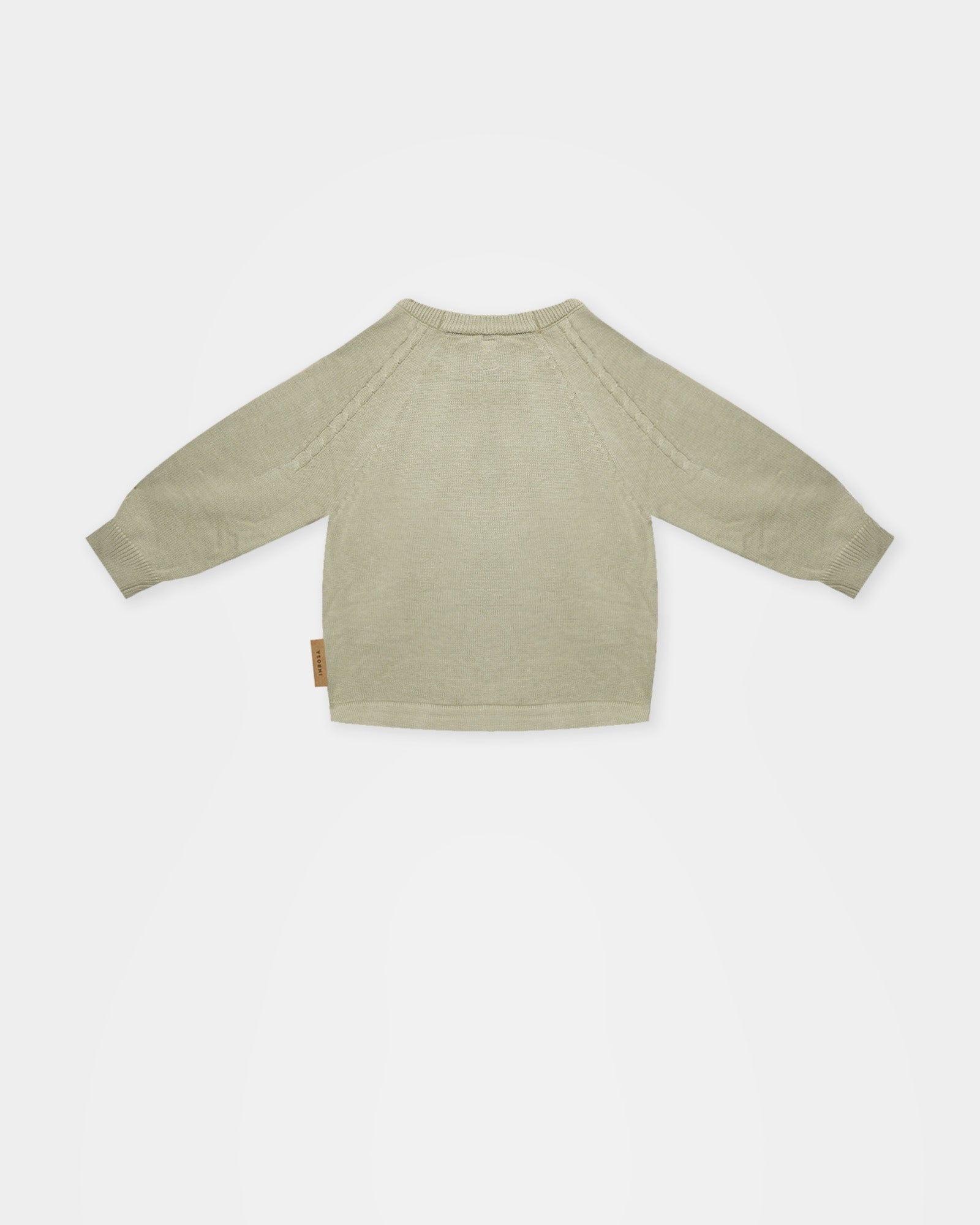 Maglioncino coordinato Treccia - Verde