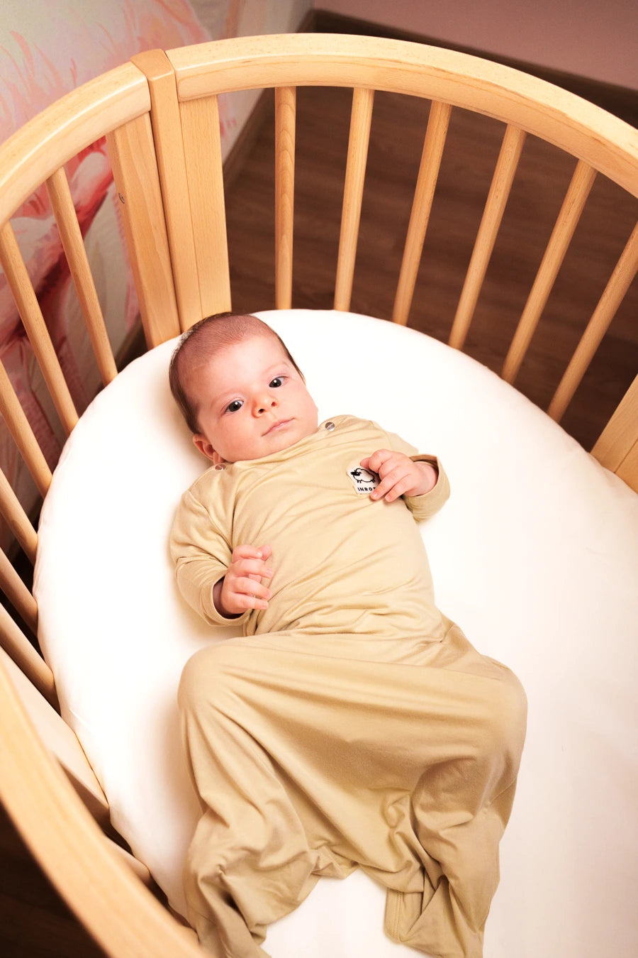 Sleeping Bag Beige with Sleeves TOG 0.5