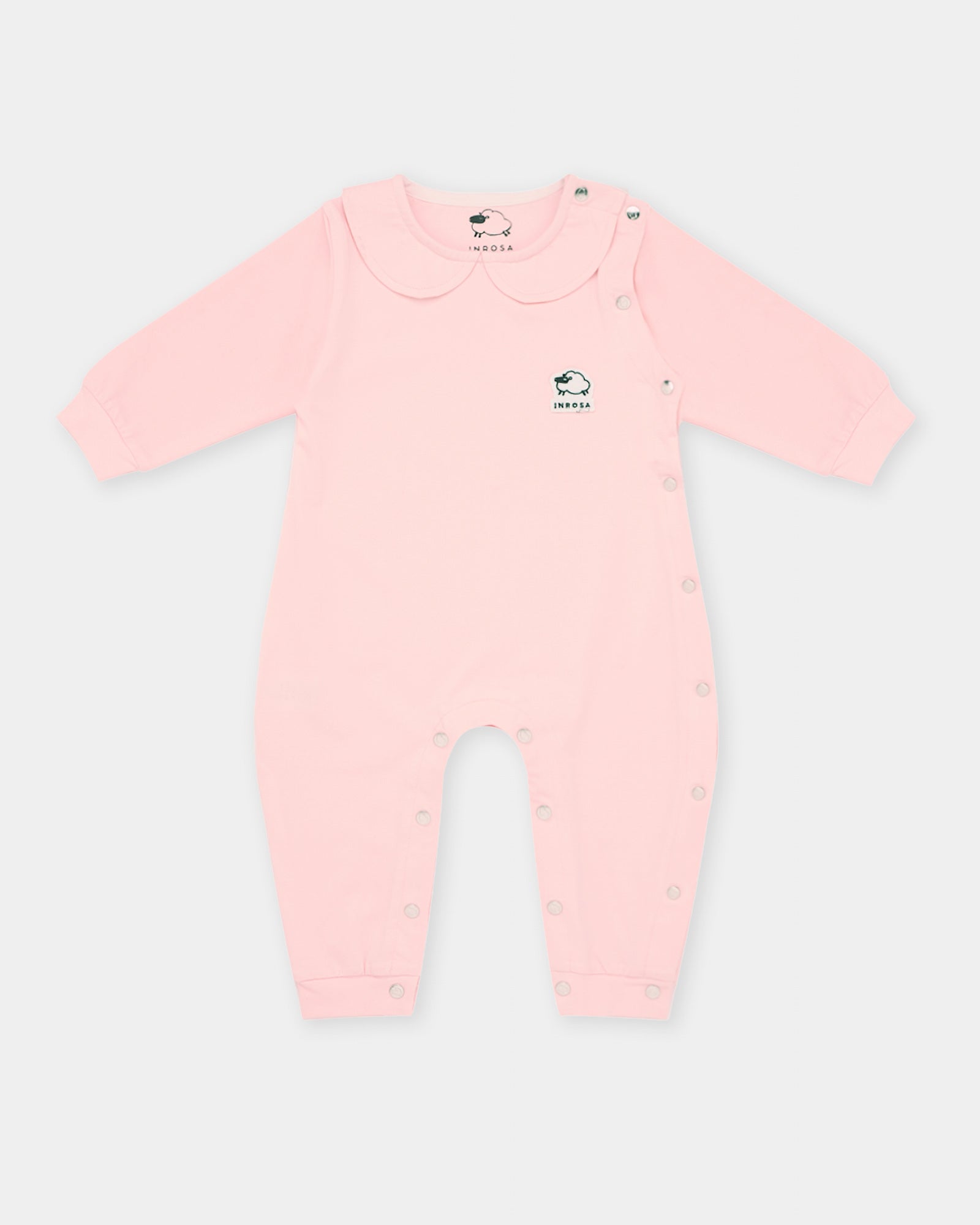 Tutina Rosa con bottoni