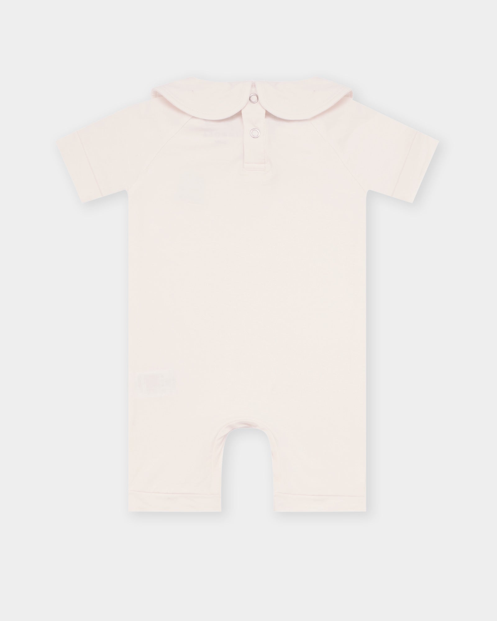 Tutina corta con colletto in bambù