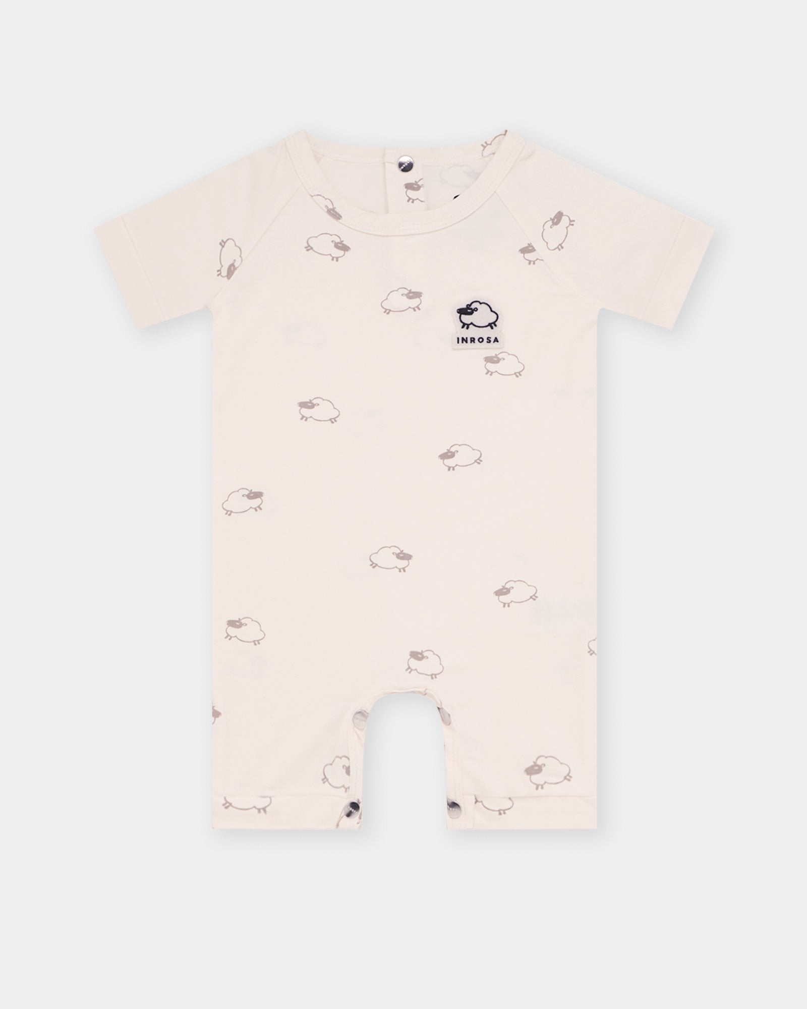 Tutina corta Pinky in bambù