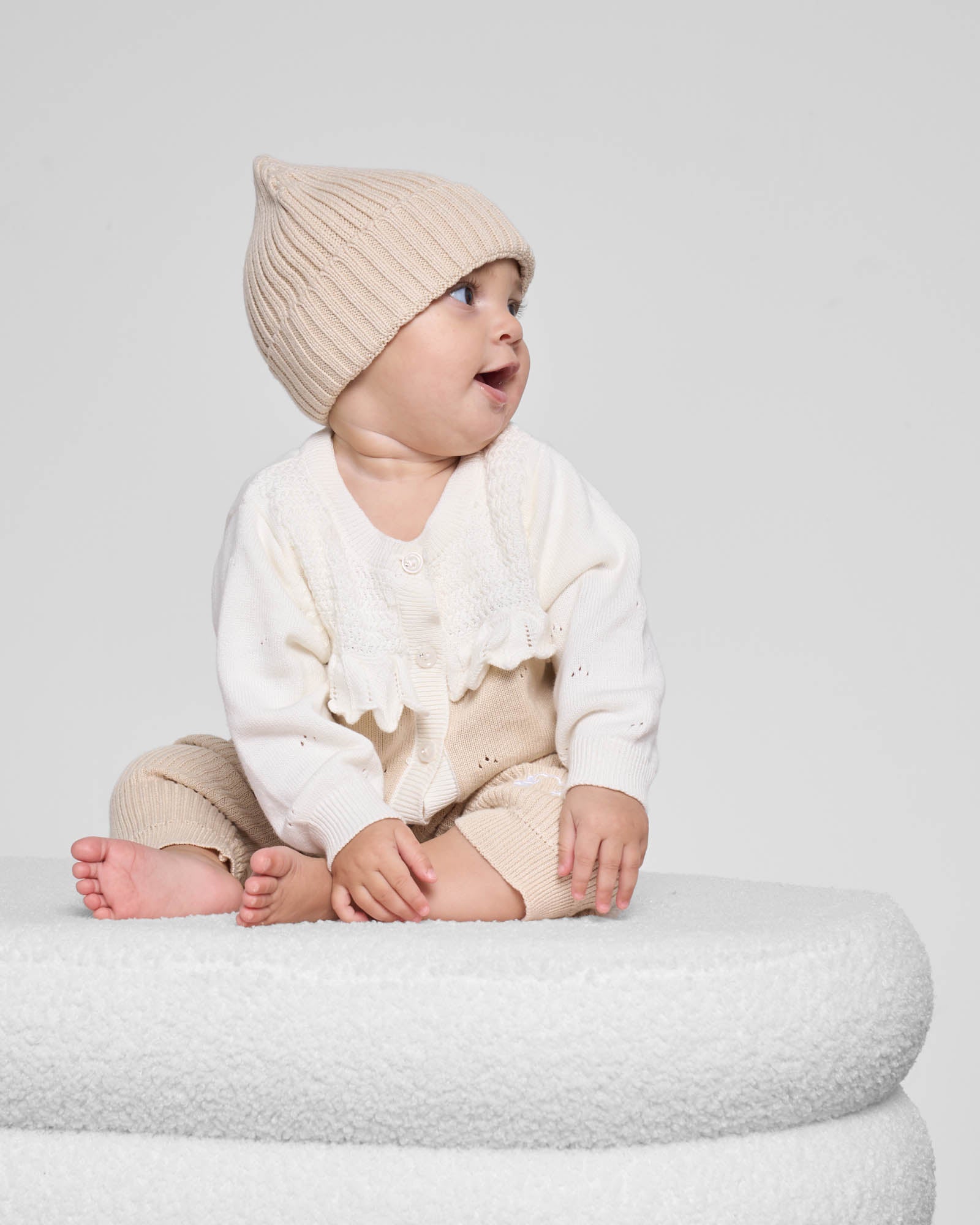 Completino coordinato Bimba - Beige - neonata