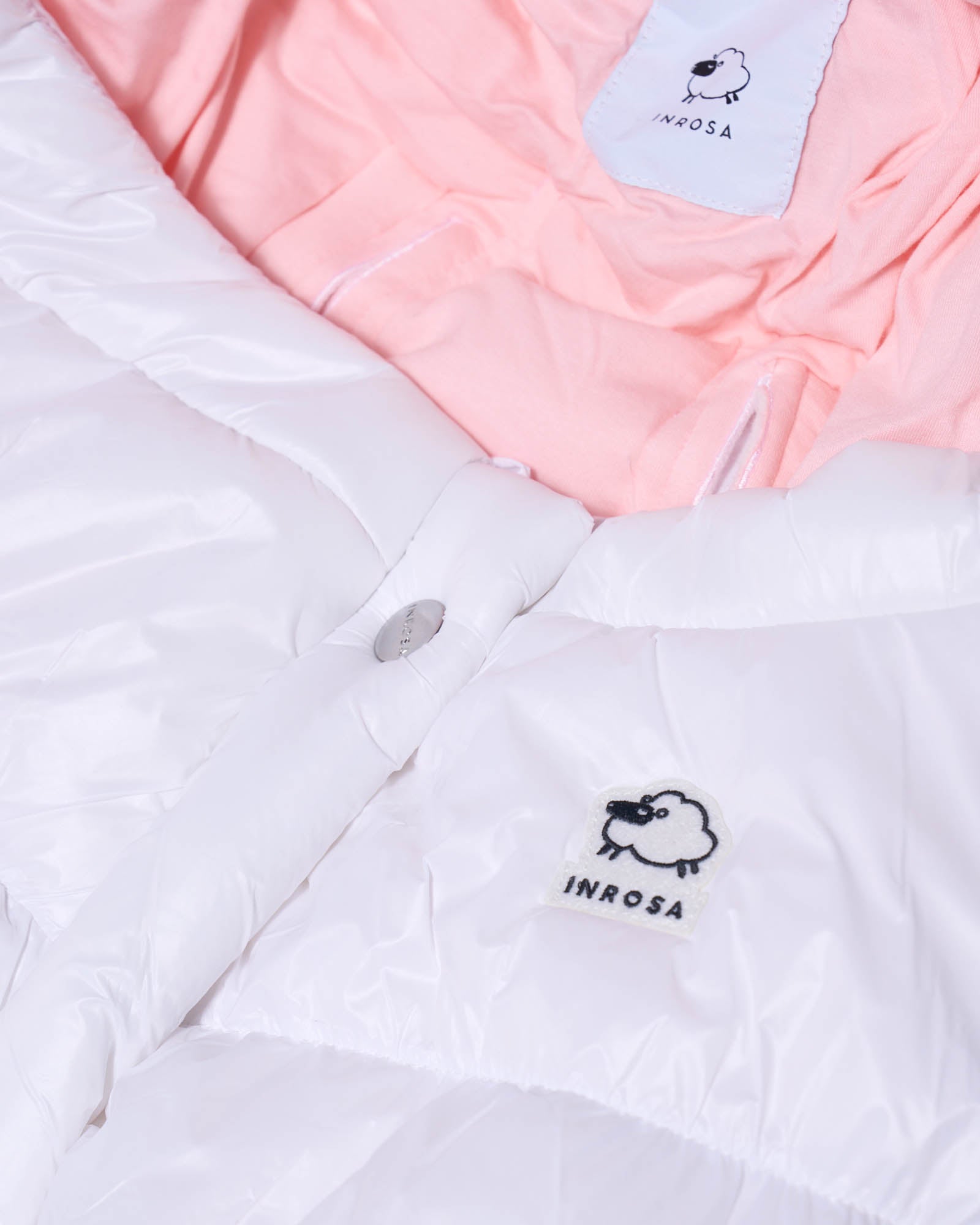 Sacco Outdoor White TOG 4.5 - Pink Version - 8 mesi-4 anni