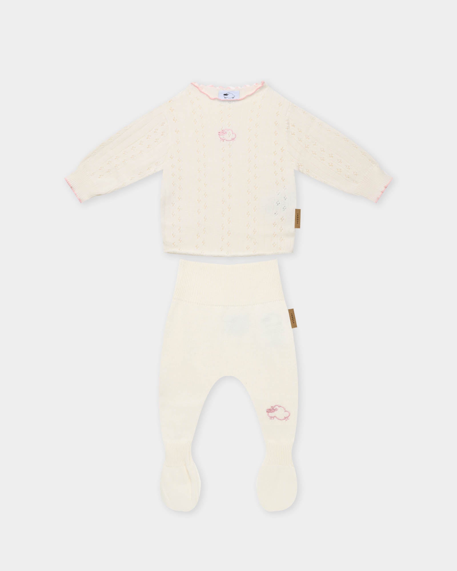 Completino coordinato Cuoricini - neonata
