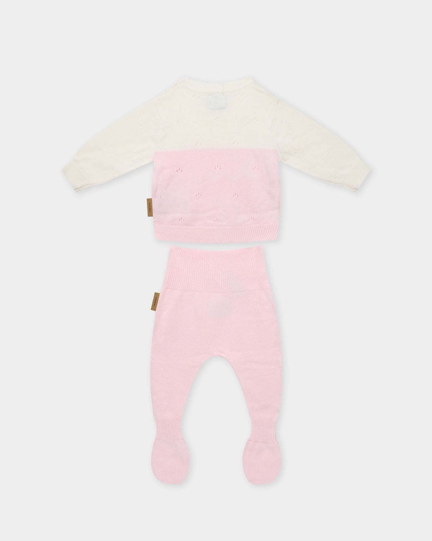 Completino coordinato Bimba - Rosa - neonata