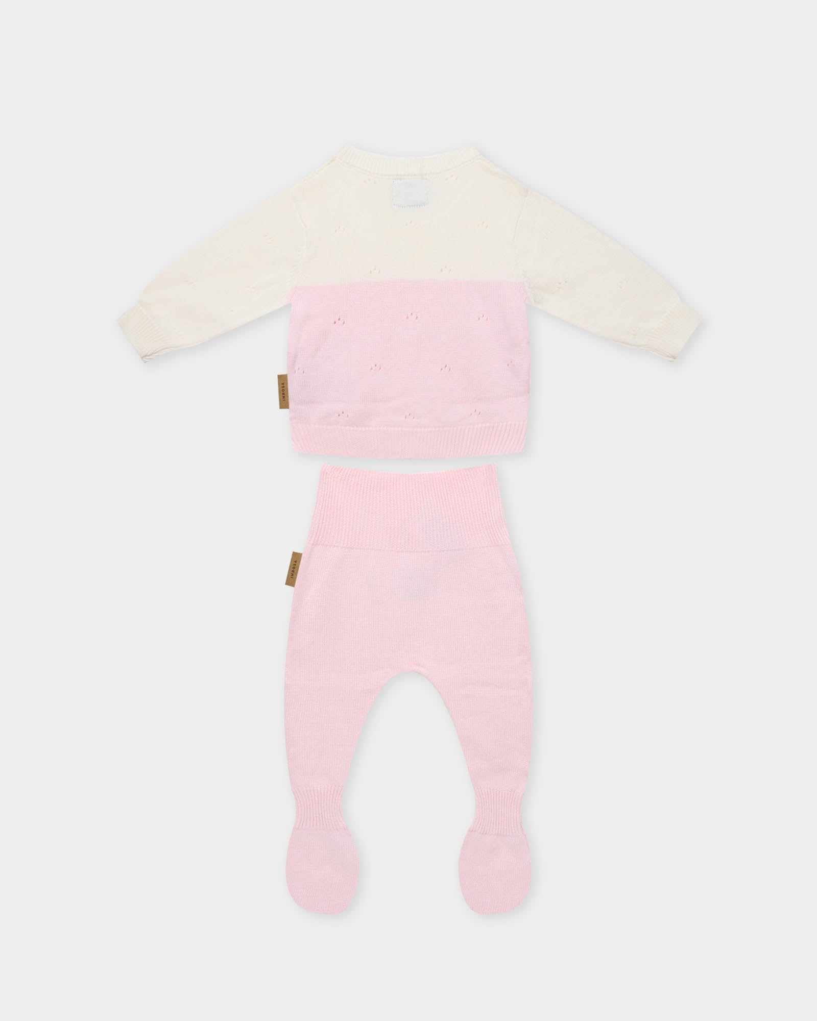 Completino coordinato Bimba - Rosa - neonata