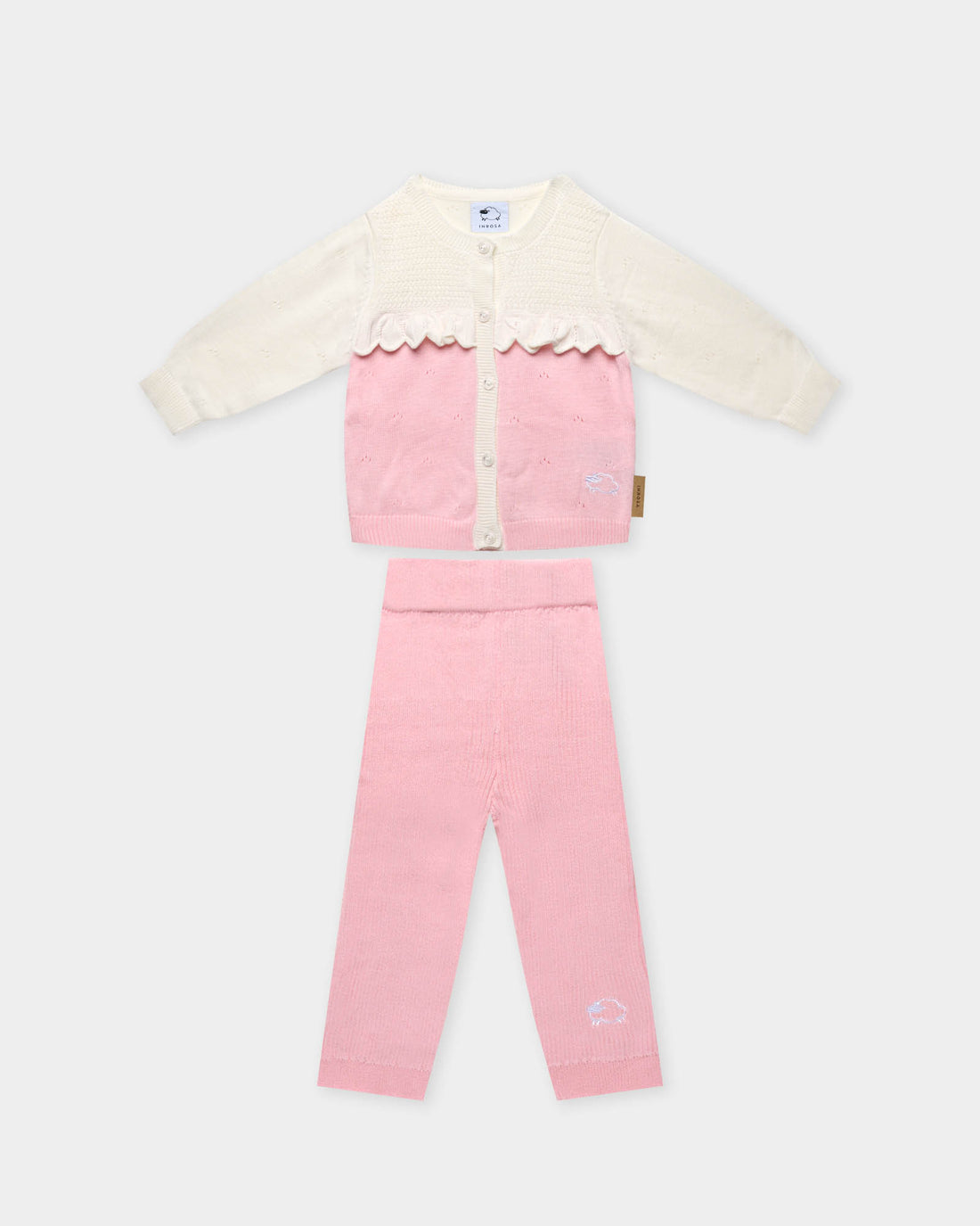 Completino coordinato Bimba - Rosa