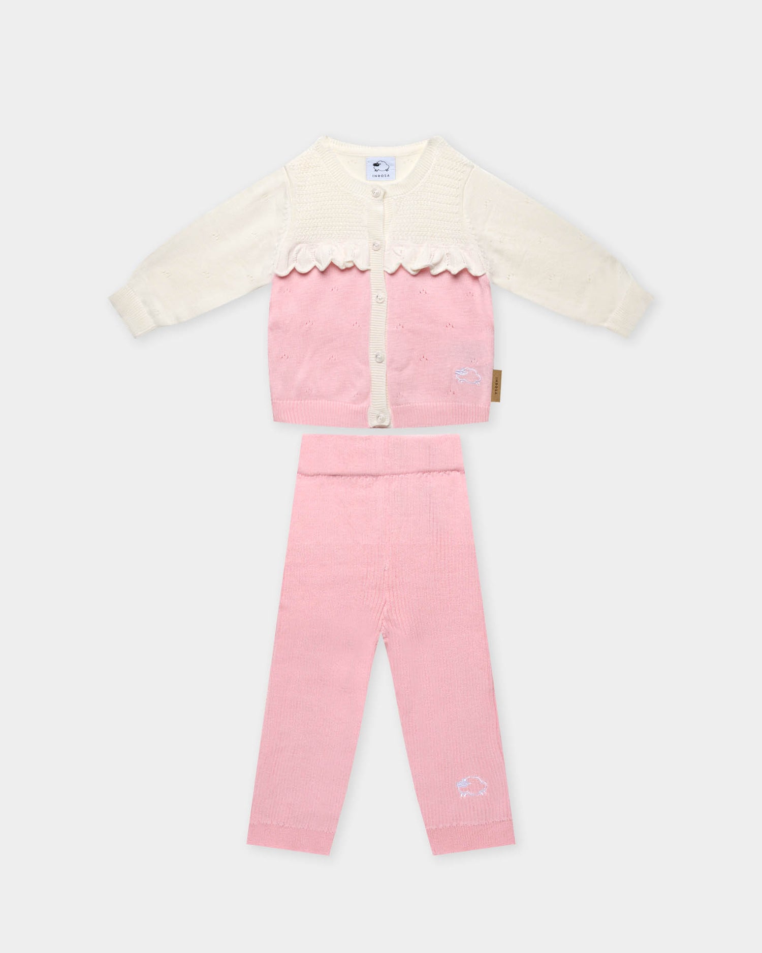 Completino coordinato Bimba - Rosa