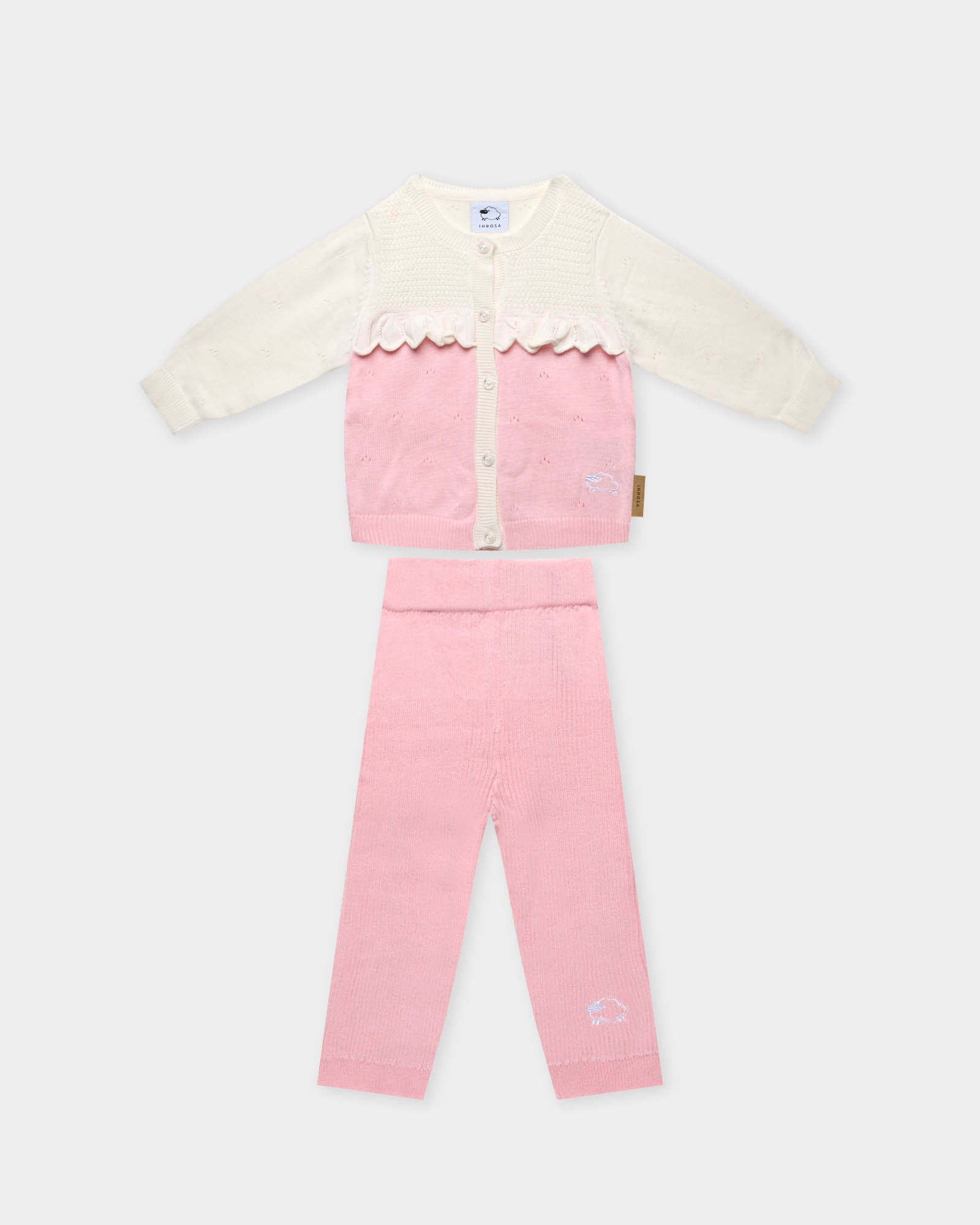 Completino coordinato Bimba - Rosa