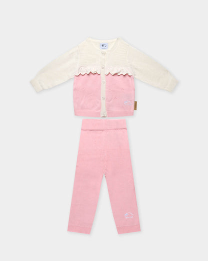Completino coordinato Bimba - Rosa