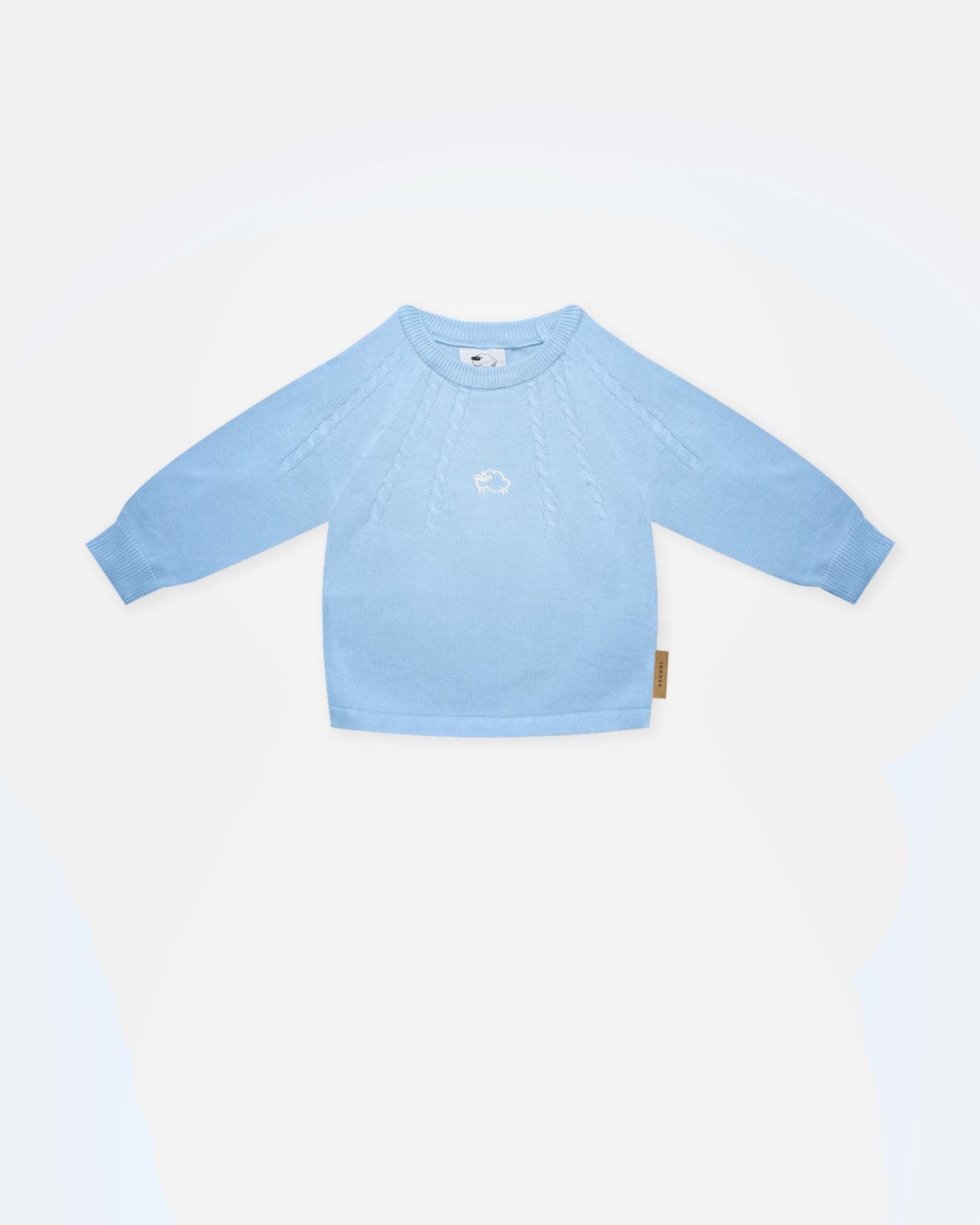 Maglioncino Treccia - Azzurro