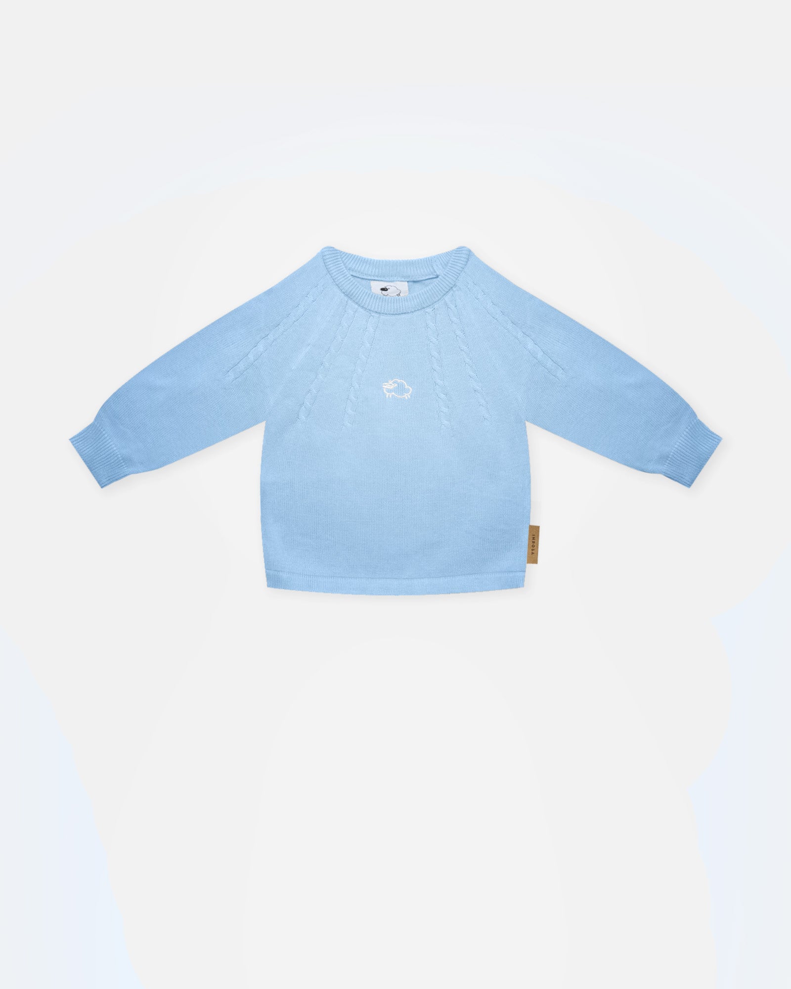 Maglioncino Treccia - Azzurro