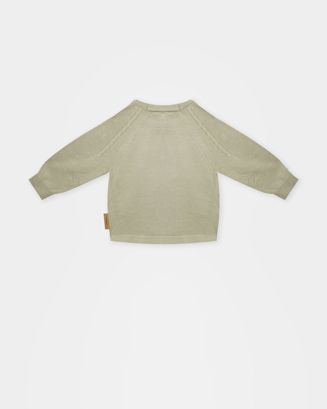 Maglioncino coordinato Treccia - Verde