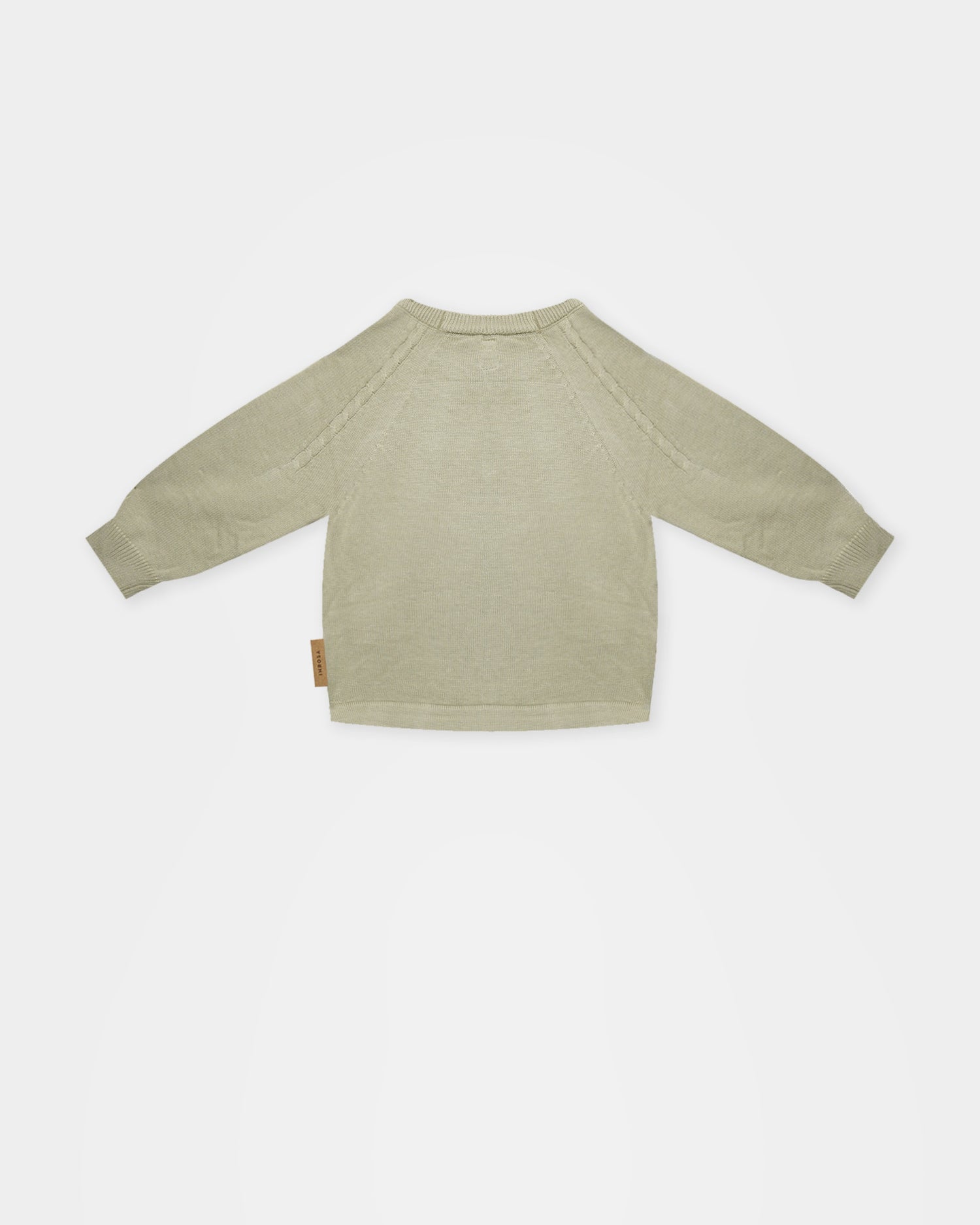 Maglioncino coordinato Treccia - Verde