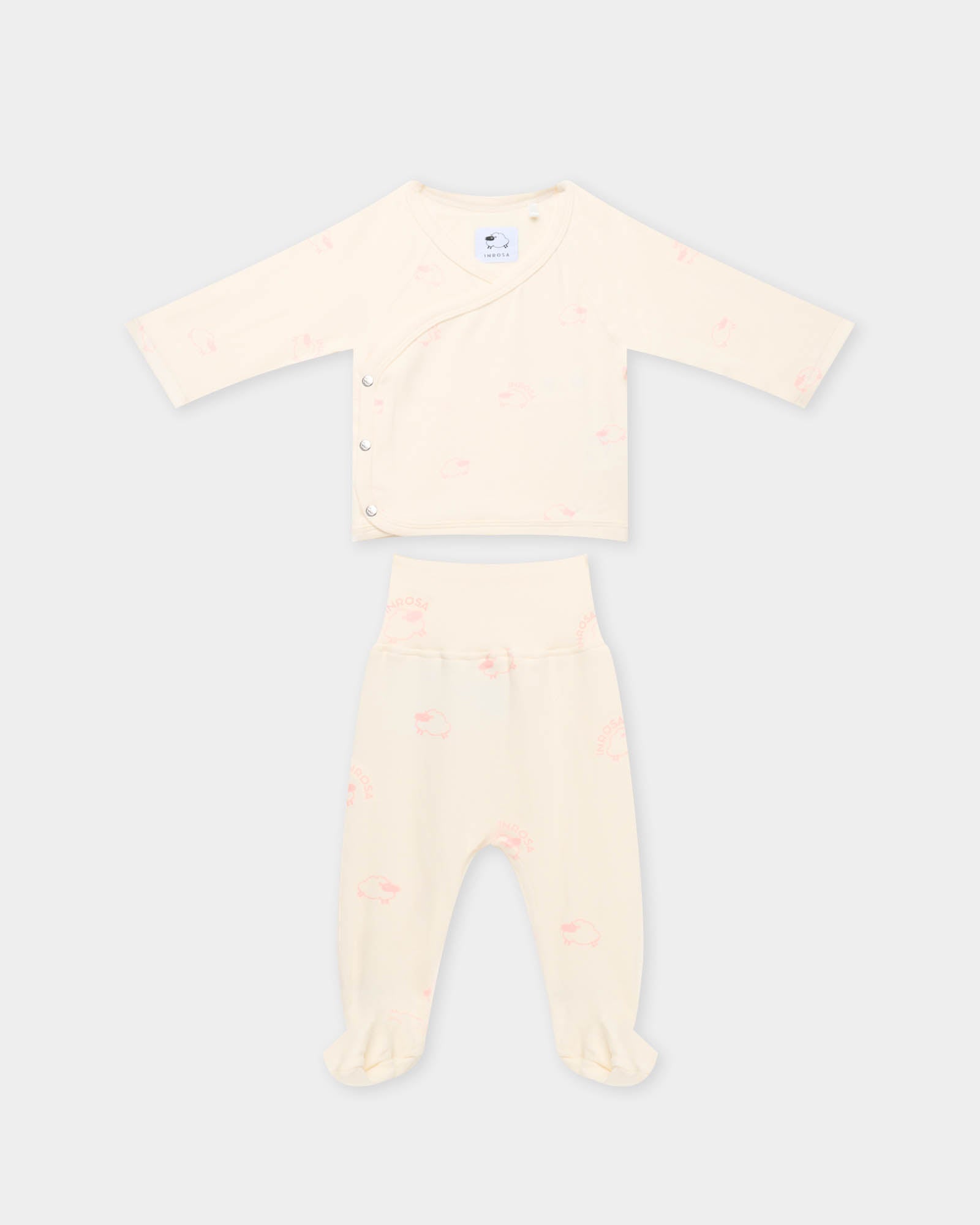 Kimono Outfit Pinky Rosa - neonat*
