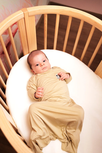 Sleeping Bag Beige with Sleeves TOG 0.5