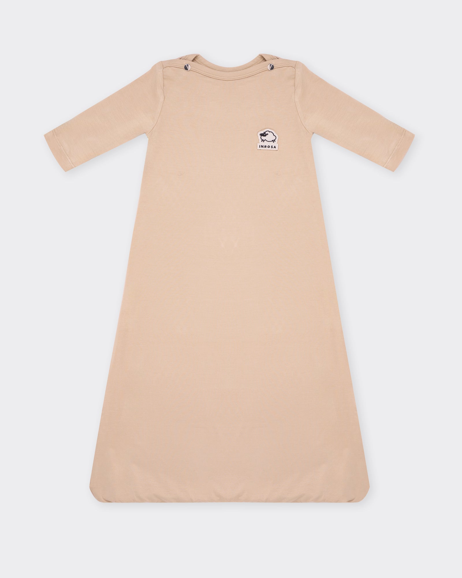 Sacco Nanna In Pile 2.0 Tog Con Maniche - 0-6 Mesi - Dinosauro Grigio Blu Navy