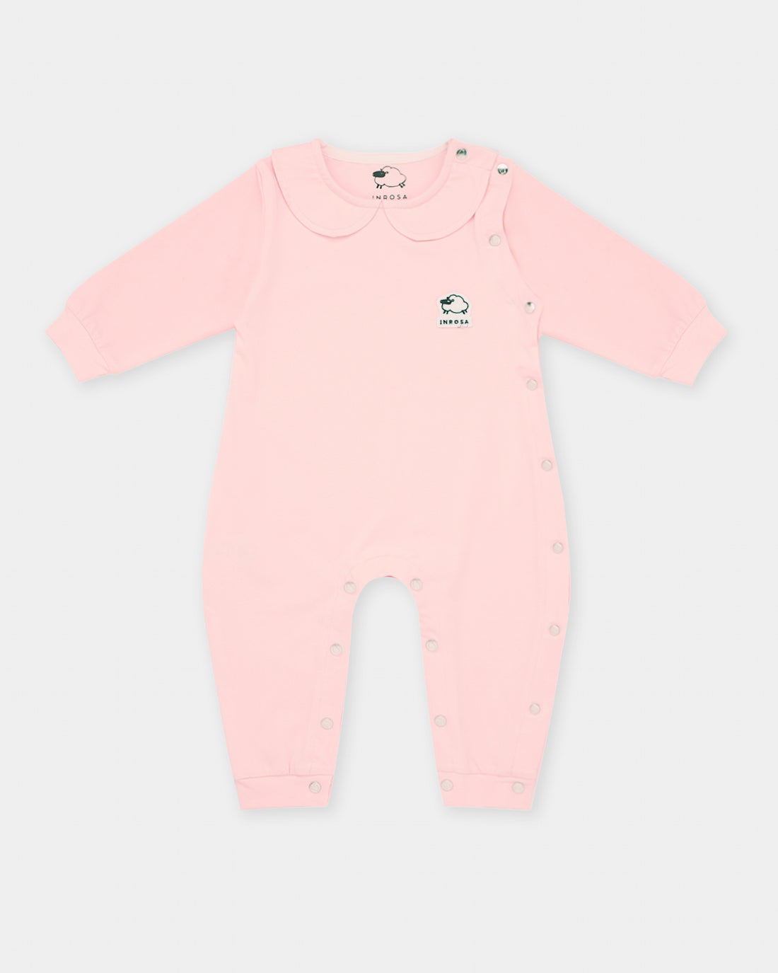 Tutina Rosa con bottoni