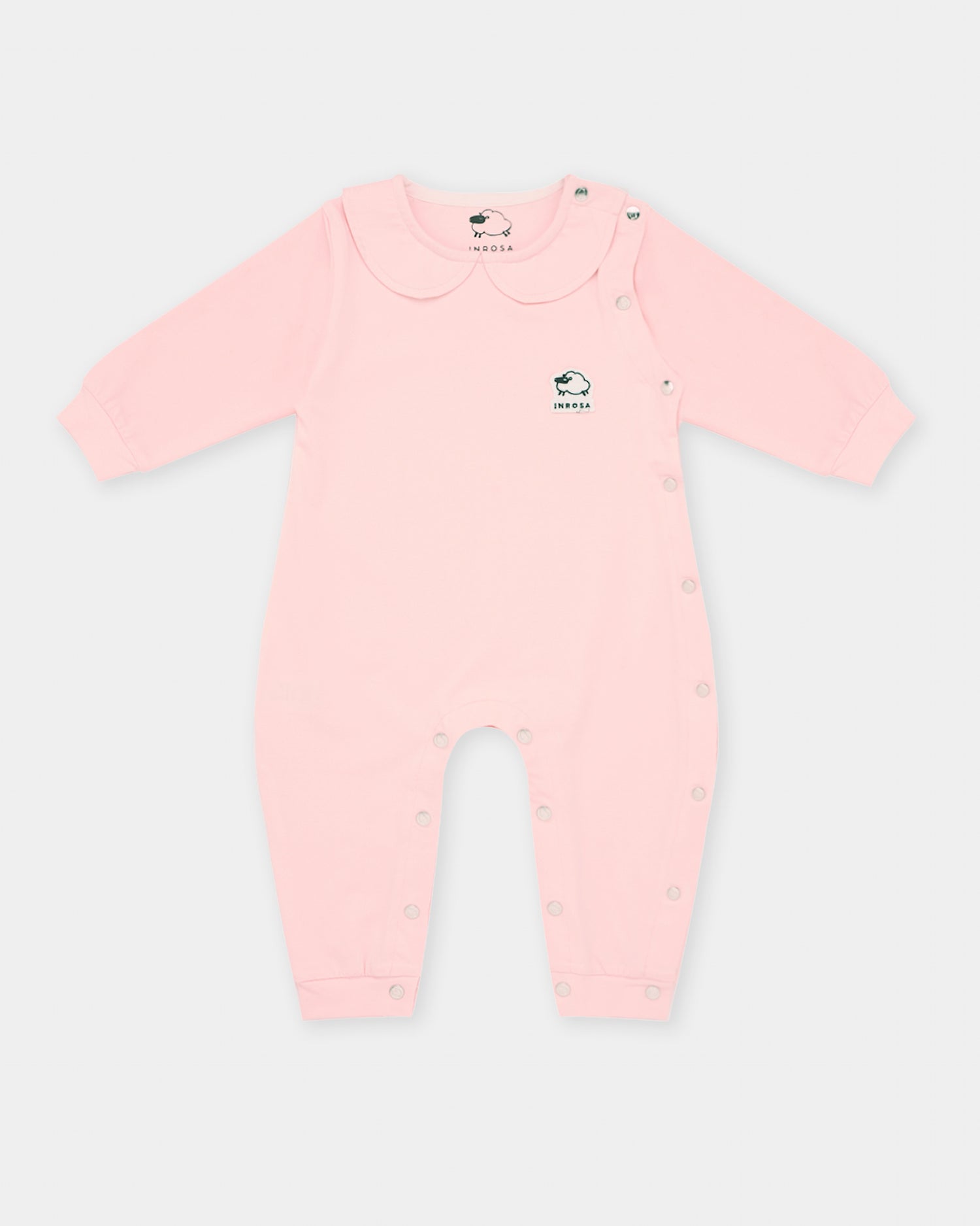 Tutina Rosa con bottoni