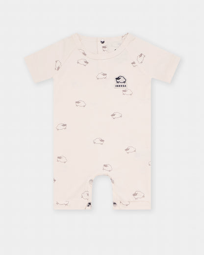 Pinky Short Onesie