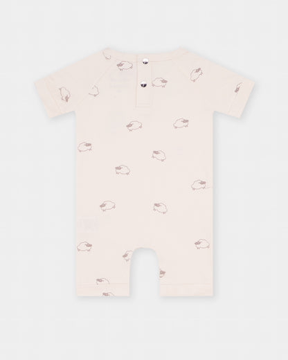 Pinky Short Onesie