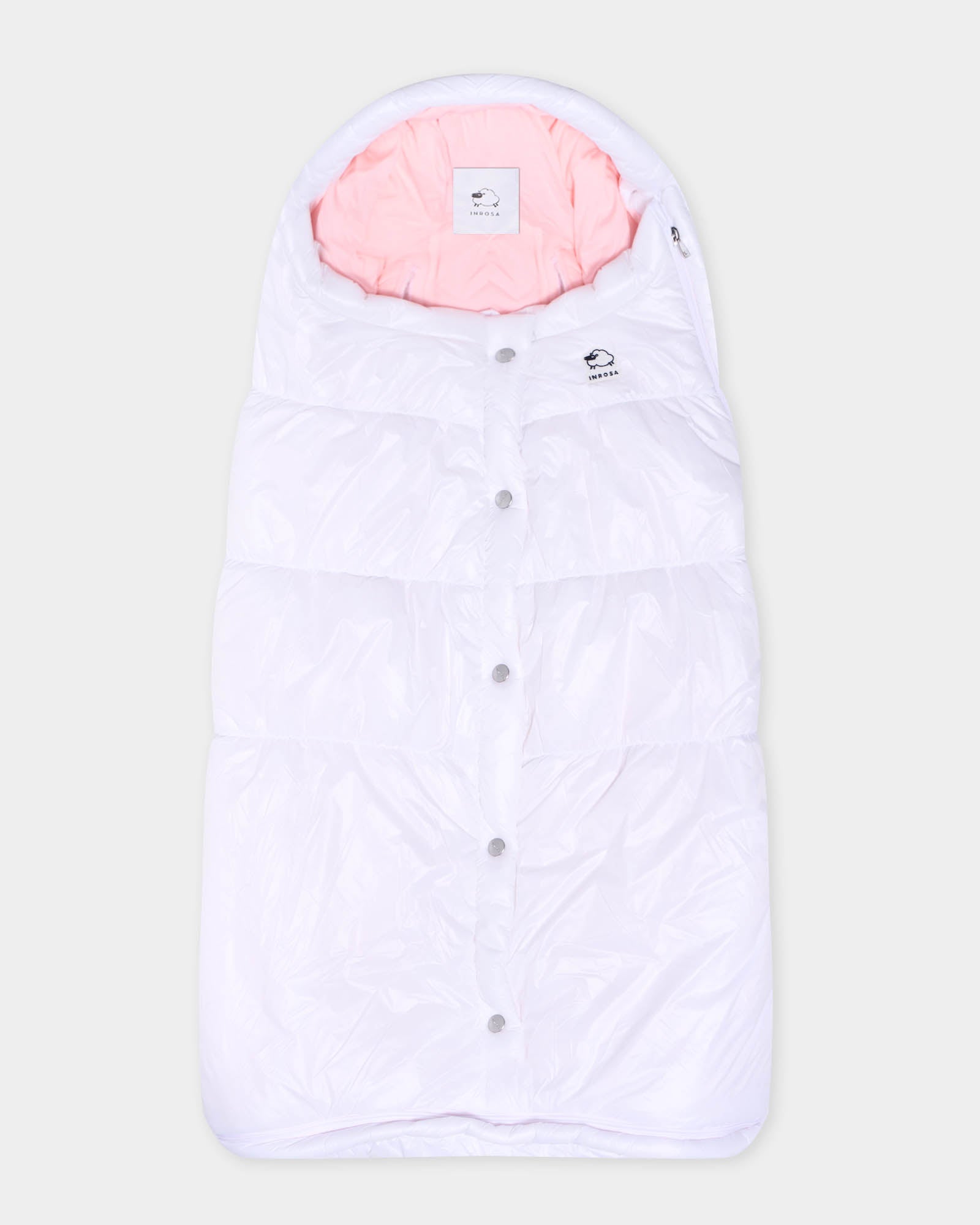 Sacco Outdoor White TOG 4.5 - Pink Version - 8 mesi-4 anni