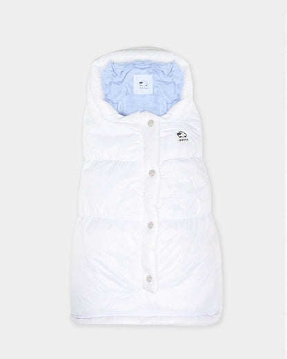 Sacco Outdoor White TOG 4.5 - Light Blue Version - 0-8 mesi